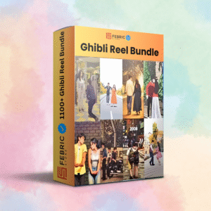 Ghibli Reel Bundle by Febric With Instagram Course and Tools