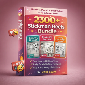 Stickman Reels With Bonus and Youtube and Instra Courses