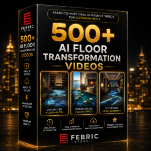 AI Floor Transformation Reels With Bonus and Instagram and YT Courses